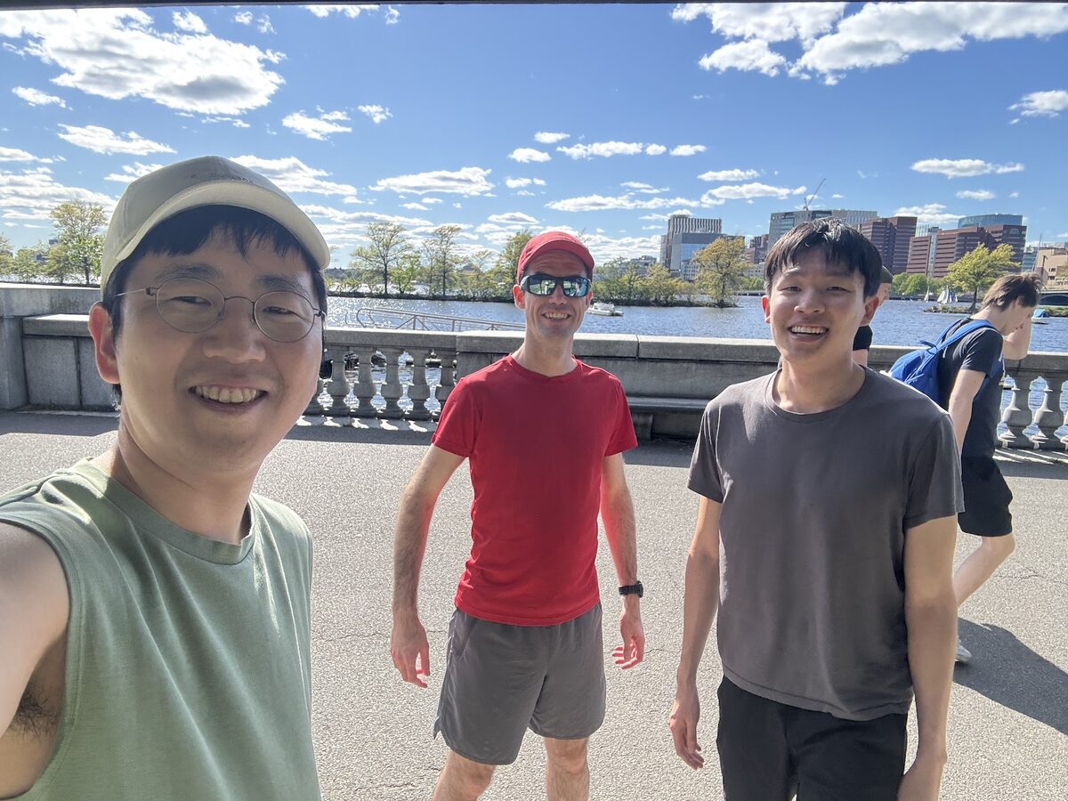 Group running (almost every Tuesday)
